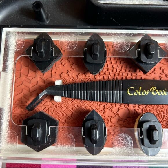 Rare Unique Find! Color Tool Box Ink Cases Set of 3 - Picture 12 of 16